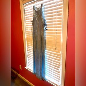 Blue Sequin All That Jazz Dress size 13/14